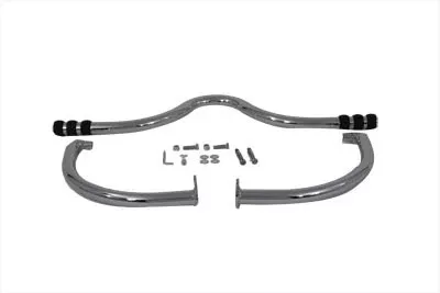 Chrome Front Engine Highway Bar Foot Rest Harley Softail Heritage Fat Boy 86-99