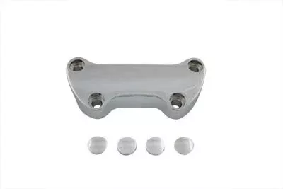 Chrome Smooth Riser Top Clamp for Harley Davidson 73-Up V-Twin 25-2107