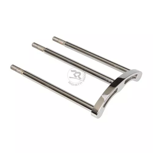 Chromed Support For 2X2 Rear Calipers