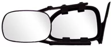 CIPA 11950 Clip-On Towing Mirror, Black & Silver, 15.75 Inch