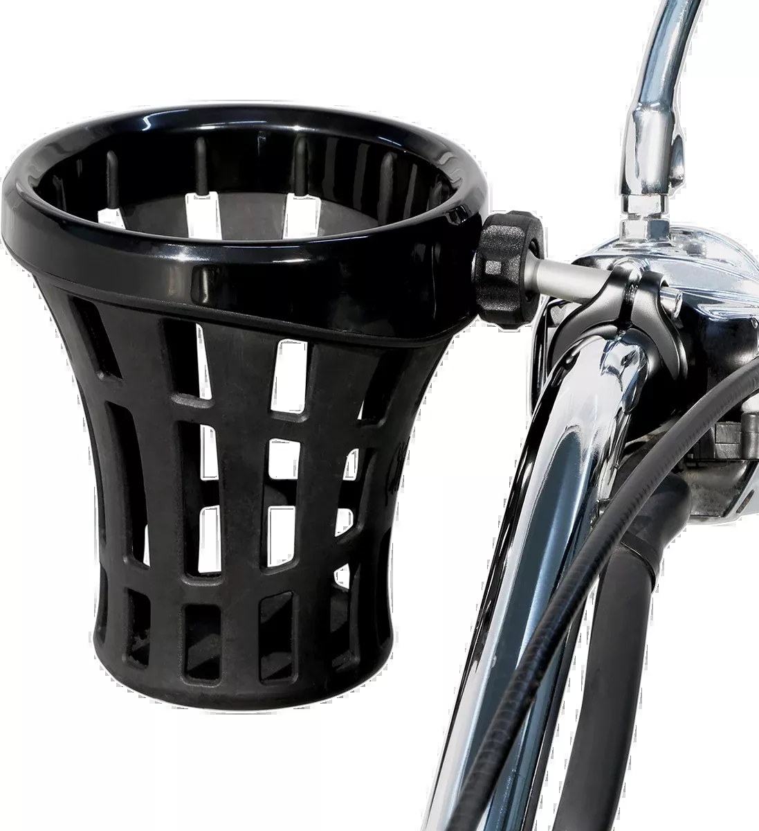 Ciro Big Ass 30oz Drink Beverage Black Holder 7/8" or 1" Motorcycle Handlebars