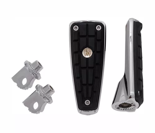 Ciro CMX Chrome Footpegs w/Male-Mount (61006)