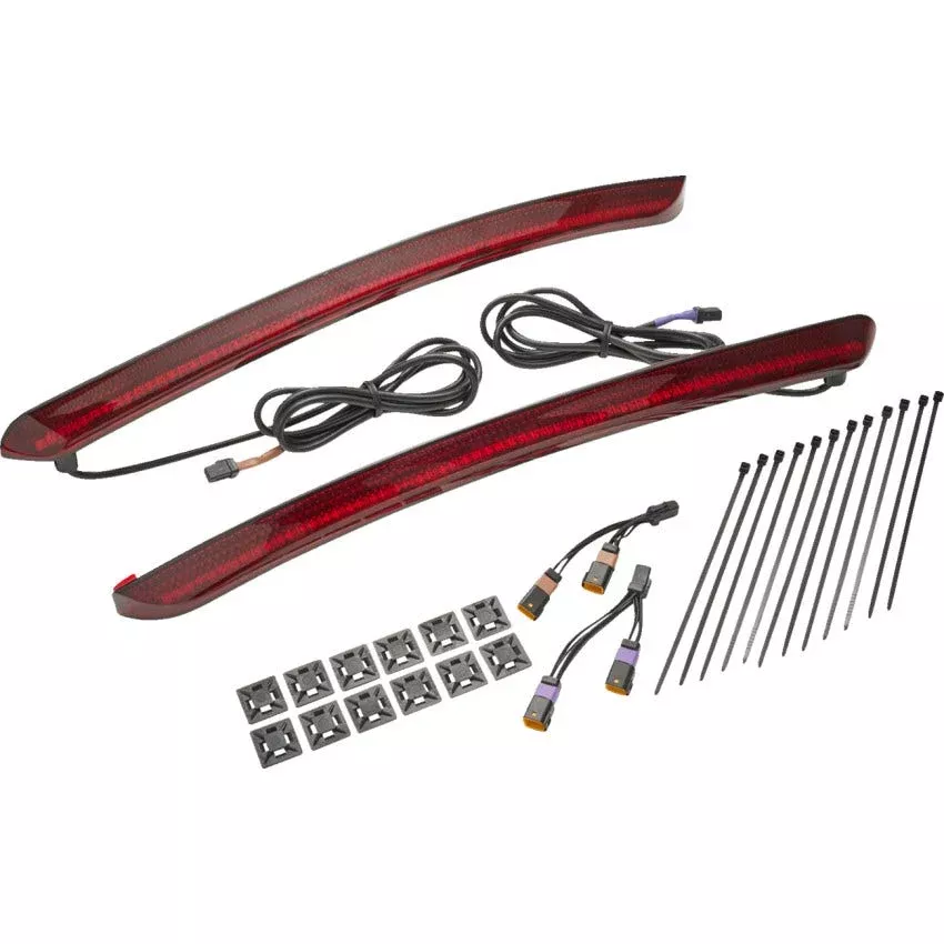 Ciro Machete LED Bag Lights for Harley 2023-2025 Street/Road Glide