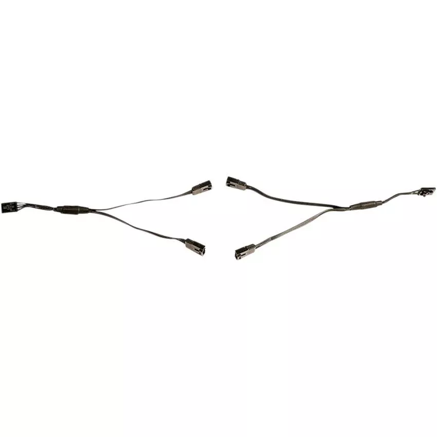 Ciro Shock & Awe 3.0 Engine Lighting Y-Splitter Pair for Harley Models 12V