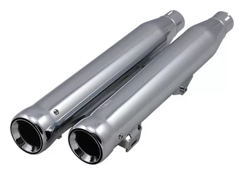 Cobra 3" Neighbor Hater Chrome Slip-On Mufflers (6049)