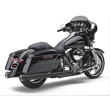 Cobra 4" Neighbor Hater Slip On Mufflers Black 6107RB