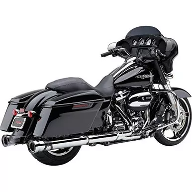 Cobra 4" RacePro Slip On Mufflers Chrome 6216