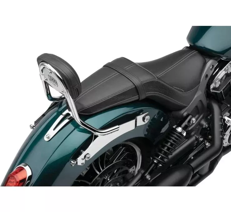 Cobra 502-2210 Detachable Backrest Sissy Bar Chrome Indian Scout Sixty 15-20