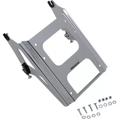 Cobra 602-2701 Chrome Two Up Detachable Tour Pack Mount Kit Harley FLH/T 09-13