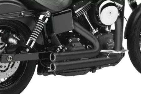 Cobra 909 2-Into-2 Exhaust Systems for '07-13 Harley Davidson XL - Black