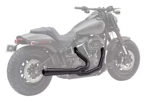 Cobra El Diablo 4" Black 2-into-1 Exhaust System (6474B)