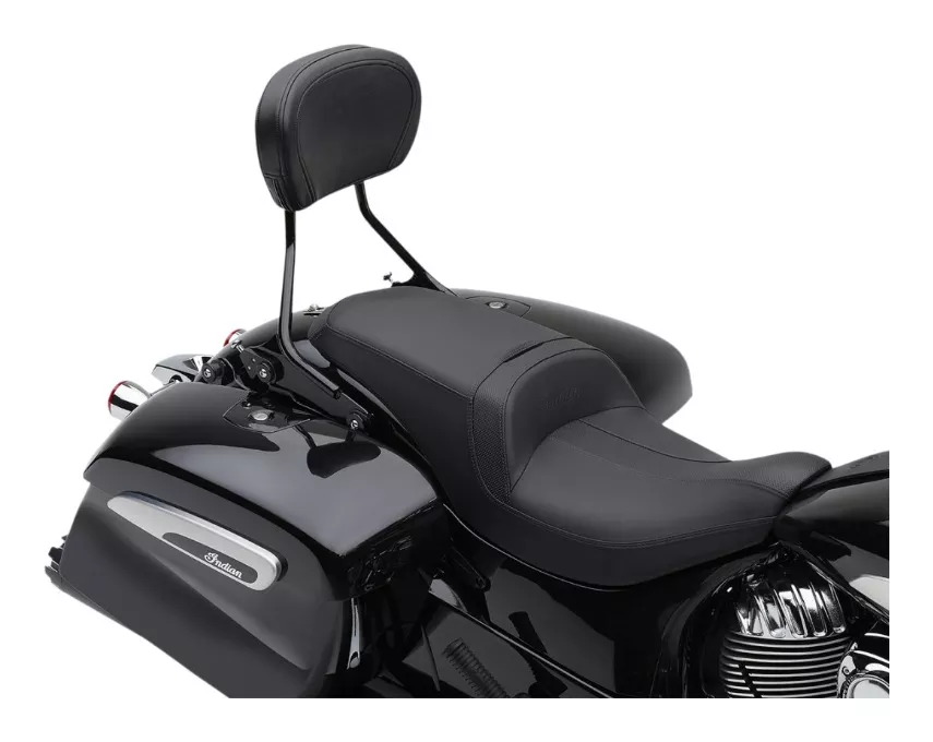 Cobra Round Sissy Bar With Pad For Indian Touring 2014-2022