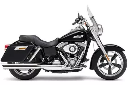 Cobra Slip on Muffler with Scalloped Tip for Dyna Switchback '12-17