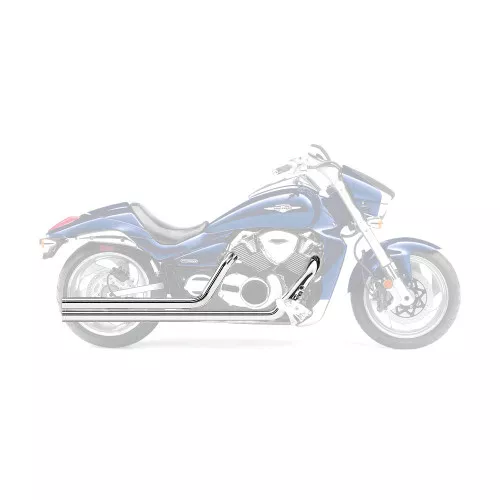 Cobra Speedster Long Chrome Exhaust System w/O2 Sensor Bungs (3925)