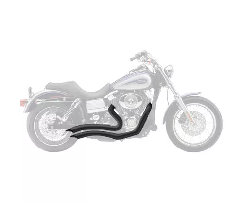 Cobra Speedster Short Swept Black Exhaust System (6225B)