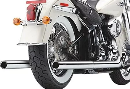 Cobra True Duals Chrome Exhaust System w/Billet Tips (6985)