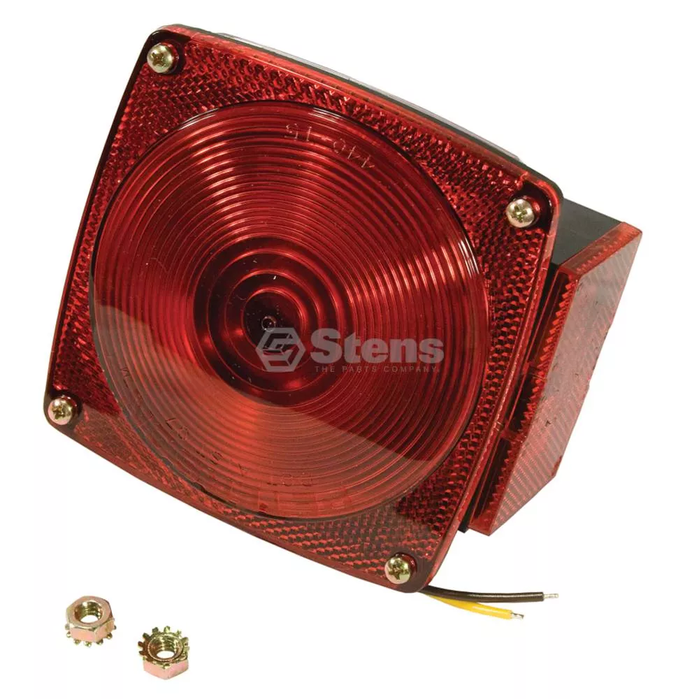 Combination Tail Light - Incandescent W/License Light