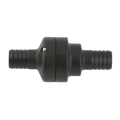 Complete Aluminum Thermostat Valve, Black
