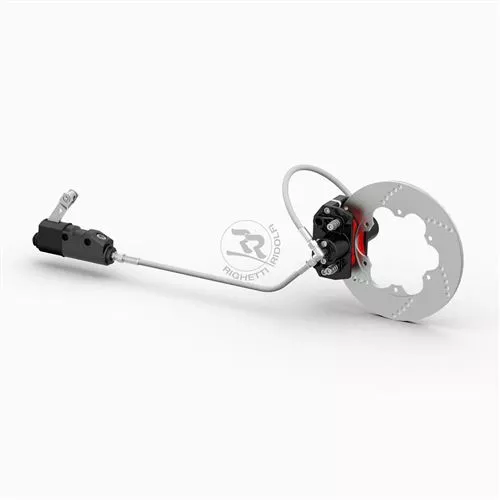 Complete Rear Hydraulic Brake Kit -2PN100 WP (Righetti Racing)