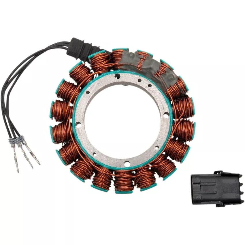 Compu-Fire Replacement 40A 3 Phase Stator for Harley Big Twin EVO Models