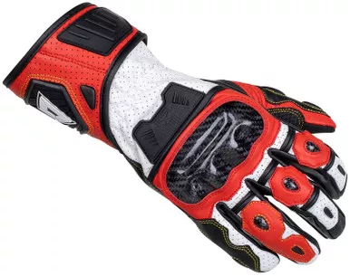 Cortech Apex V1 RR Red White Gloves