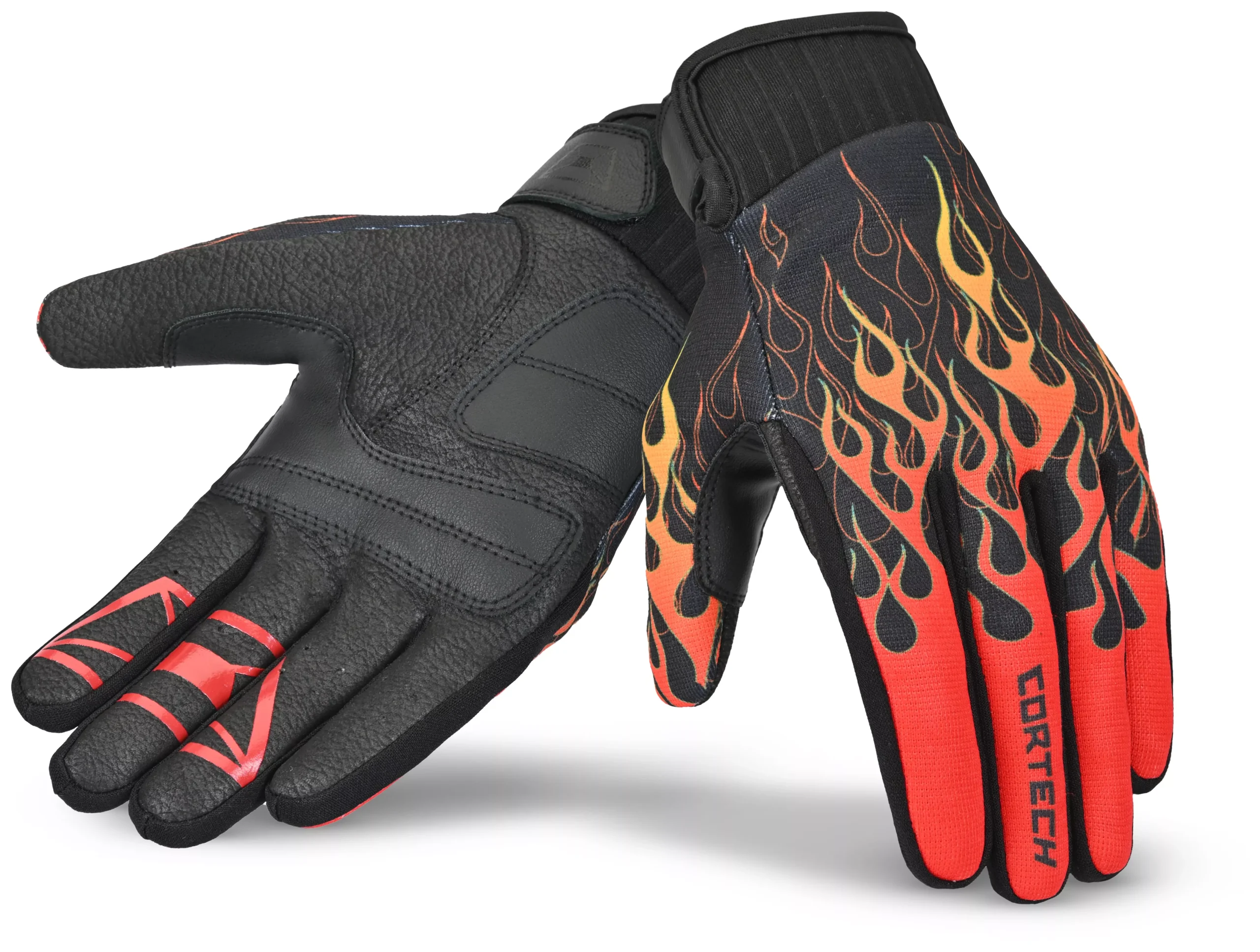 Cortech Standard Issue Flames Gloves