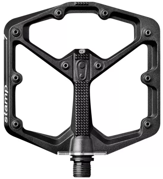 Crankbrothers 16002 Stamp 7 Large Pedals w/ Adjustable Pins Black Universal MTB