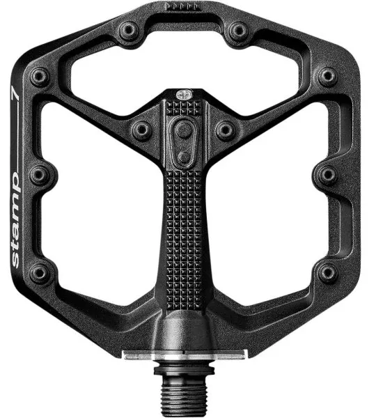 Crankbrothers 16004 Stamp 7 Small Pedals w/ Adjustable Pins Black Universal MTB
