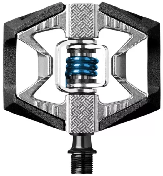 Crankbrothers 16006 Double Shot 2 Hybrid Pedals 15°/20° Release Black/Silver MTB