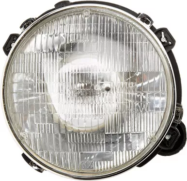 Crown Automotive 55055032AE Front Right Headlight Assembly with Leveling Device
