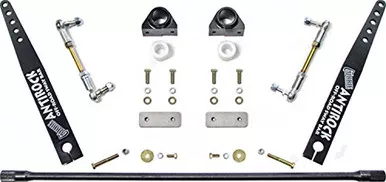 Currie Enterprises CE-9900XJF Antirock Sway Bar Kit Front Aluminum Steel Arms