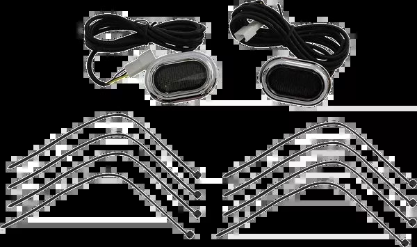Custom Dynamics Antenna Grommet Light - Smoke Lens - Chrome