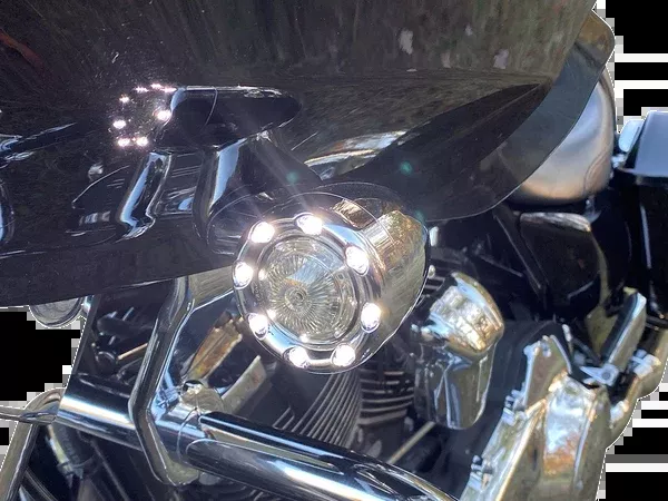 Custom Dynamics Bullet Turn Signal 1157 – Chrome – Smoke Lens