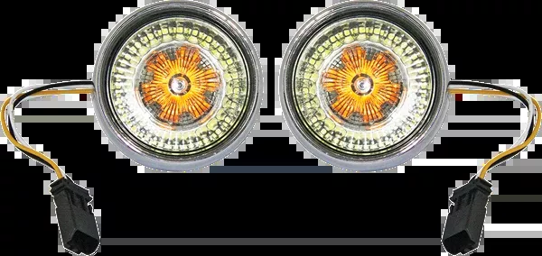 Custom Dynamics Bullet Turn Signal – JAE CVO – Chrome – Smoke Lens