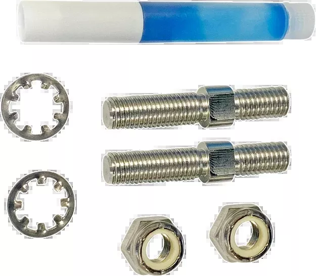Custom Dynamics Chrome 5/16-24 Mirror Adapters for Harley Street XG500 XG750