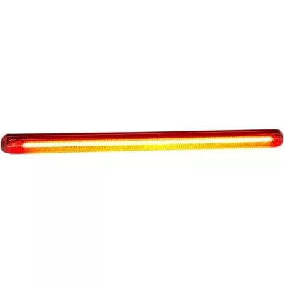 Custom Dynamics Dynamic 4.5" Red LED Light Bar Red Lens Plug & Play Universal 12V