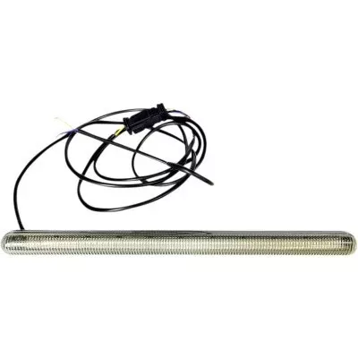 Custom Dynamics Dynamic 4.5" Red LED Light Bar Smoke Plug & Play Universal 12V