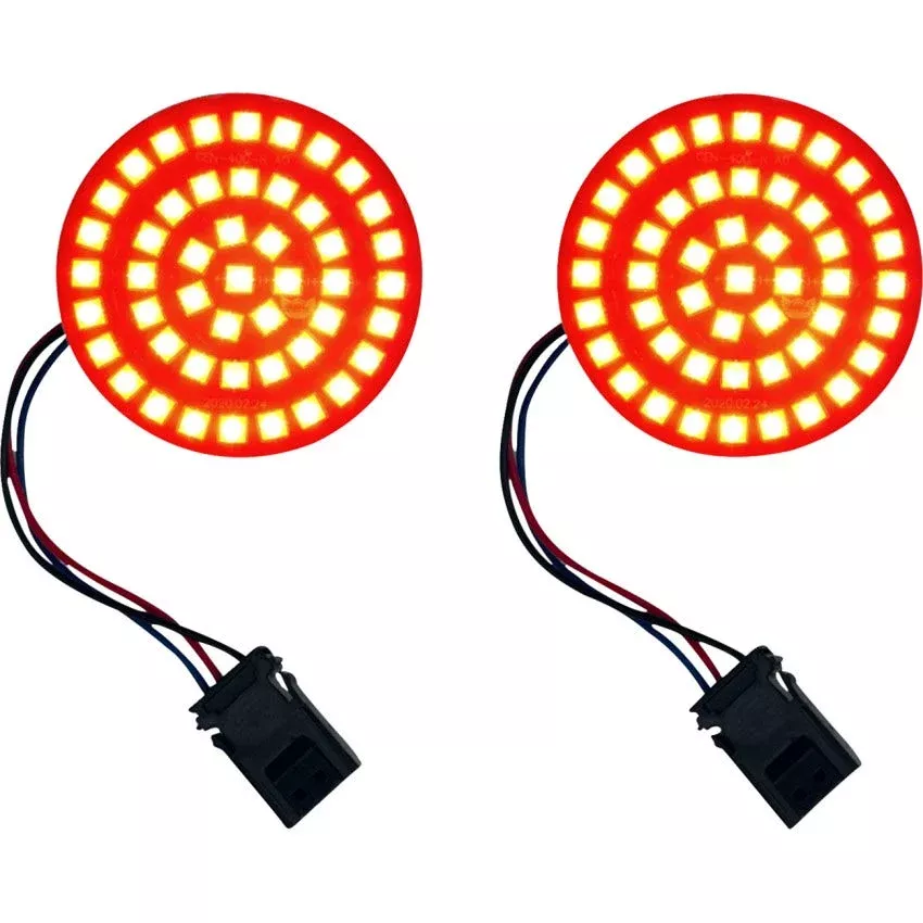 Custom Dynamics GEN-4-R-25ST Genesis 4 LED Red Rear Turn Signals 2025 Harley Softail