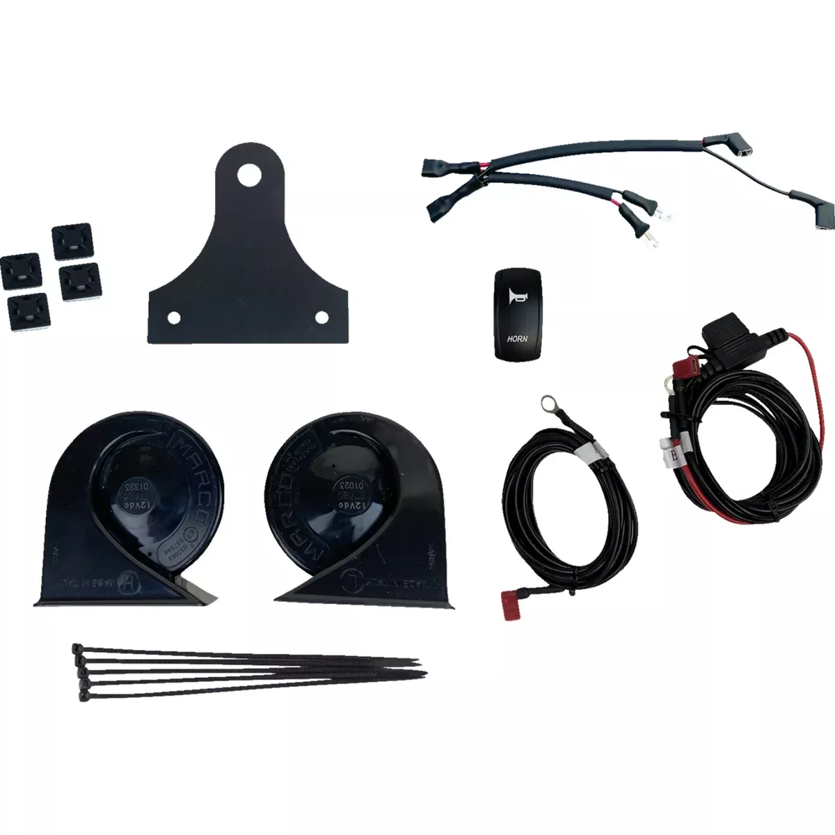 Custom Dynamics Horn Kit – CD-HORN-SXS For Polaris UTVs 2011-2026 | Can-Am Commander / Maverick 2021-2026 | Honda UTVs 2016-2025