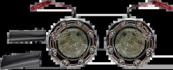 Custom Dynamics ProBEAM Bullet Ringz™ LED Rear Turn Signals For Scout