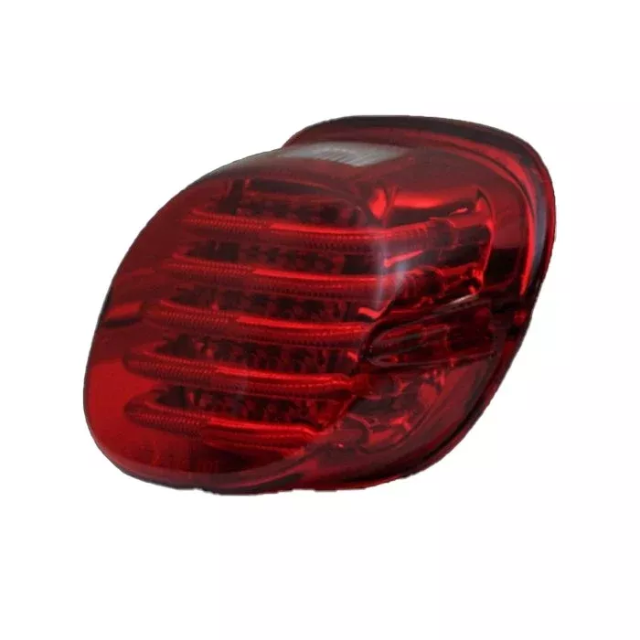 Custom Dynamics Probeam Integrated Signal Low Profile Led Taillights Red Lens Bottom Window