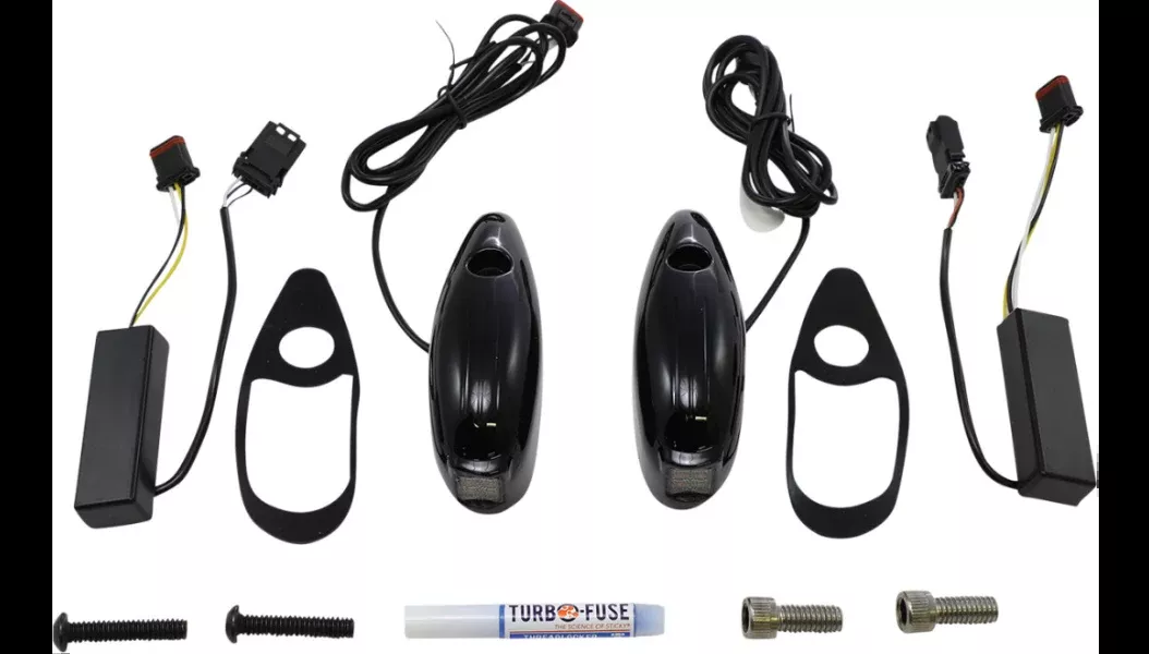 CUSTOM DYNAMICS-ProBEAM Road Glide Turn Signals gloss black