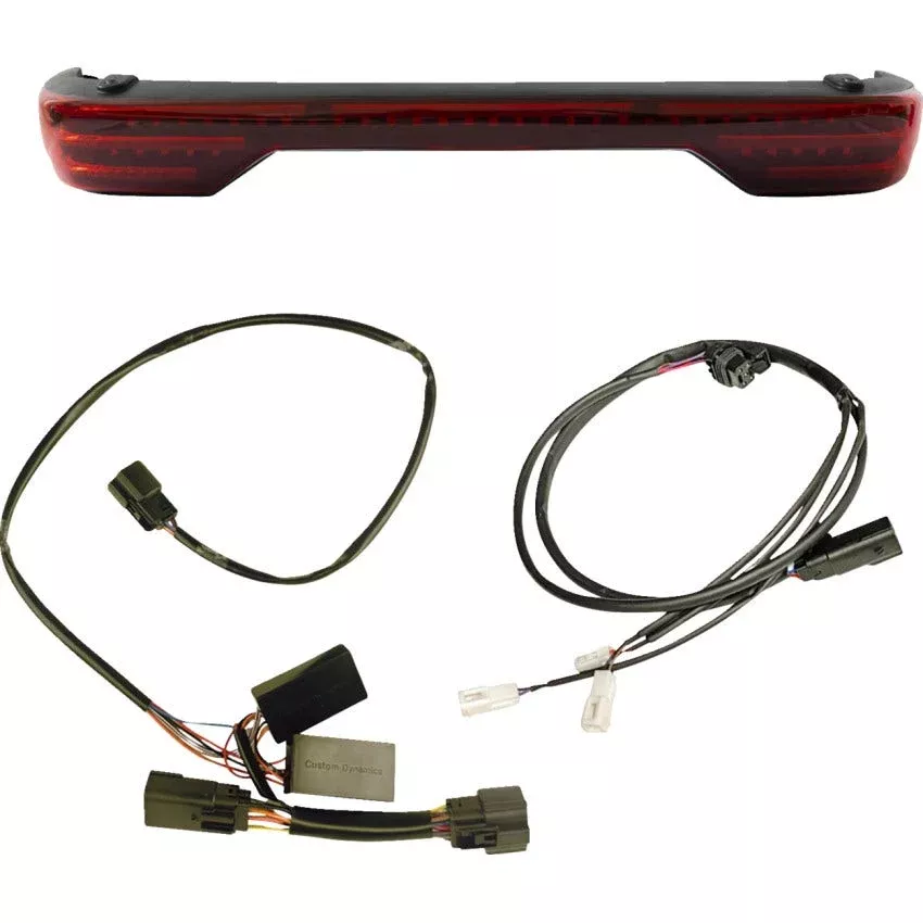Custom Dynamics Probeam Tour-Pak Lens Add On Light Kit Harley 23-25 FLT/H