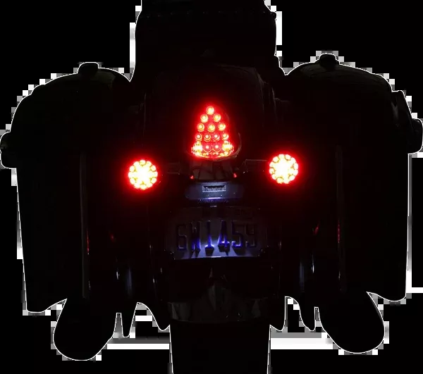 Custom Dynamics ProBEAM Turn Signals - Black/Red
