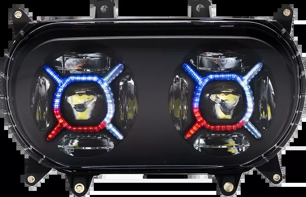 Custom Dynamics ProGLOW™ Double-X LED Headlight
