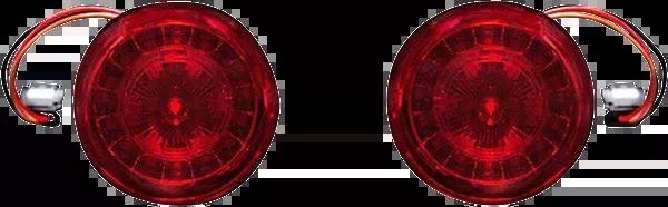 Custom Dynamics Rear Turn Signal Insert – JAE Bases – Red