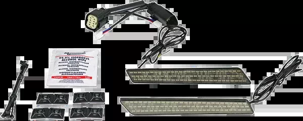Custom Dynamics Saddlebag Latch Lights – SS8 – Smoke