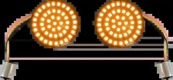 Custom Dynamics Turn Signal Insert – LED – Amber – 1157