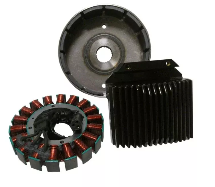 Cycle Electric 3-Phase 50 Amp Stator Regulator Charging System for Harley-Davidson