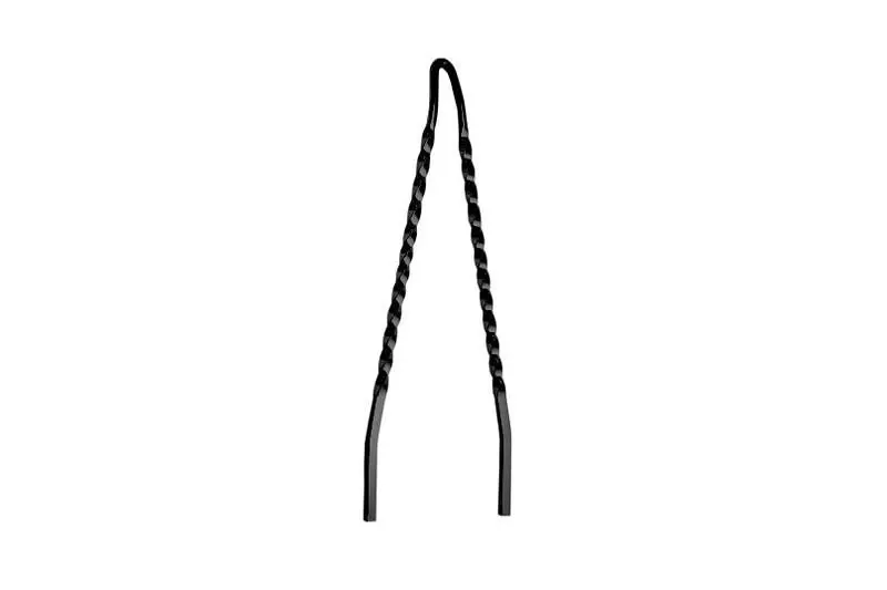 Cycle Visions Twisted Sticks Sissy Bar -Black 18-inches Tall - fits side plates with 8 1/4-inch- 8 3/4-inch width
